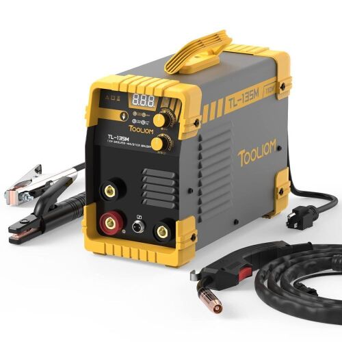 Toolium MIG/Stick/TIG Multi-Process Welder TL-135M 3 in 1 IGBT DC Inverter - Lot 53