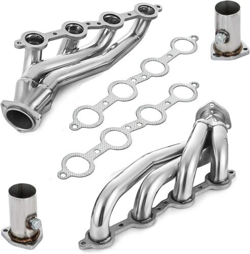 Conversion Swap Headers C10 LS LSX for Chevy GMC Chevrolet Camaro Caprice Silverado Pickup Truck LS1 LS2 LS3 LS6 LS7 4.8L 5.3L 5.7L  - Lot 51