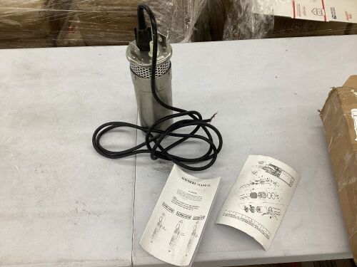 Eco-Worthy Submersbile Deep Well Pump  - Lot 30