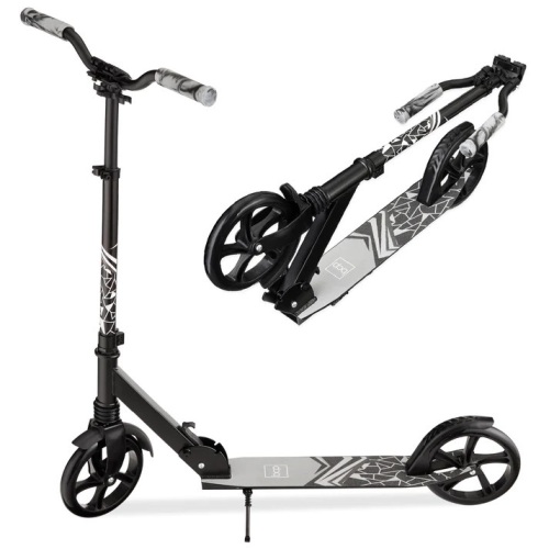 Kids Height Adjustable Kick Scooter w/ Carrying Strap, Non-Slip Deck 36"(L) x 20.5"(W) x 42.5"(H) - Lot 106
