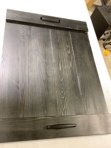 Farmhouse Noodle Board Stove Cover with handles - Lot 235