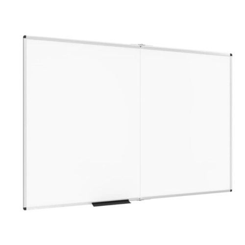 VIZ-PRO Large Dry Erase White Board/Magnetic Foldable Whiteboard, 72 X 48 Inches, Silver Aluminium Frame - Lot 278