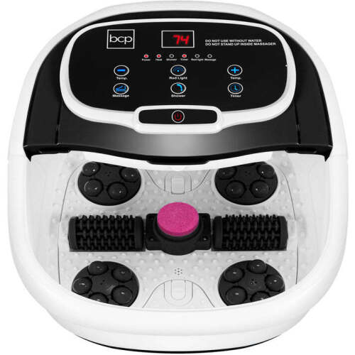 Automatic Heated Shiatsu Massage Foot Bath Spa w/ Pumice Stone - Lot 5553