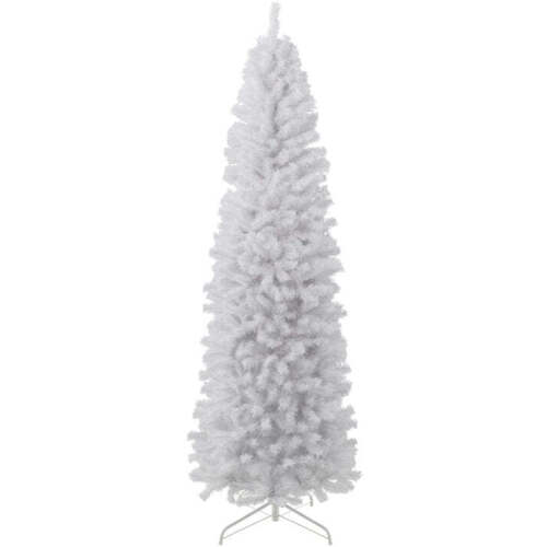 White Artificial Pencil Holiday Christmas Tree 7.5ft - Lot 6765