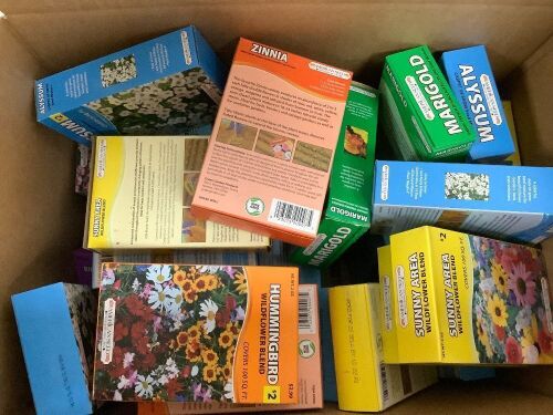 Box of Miscellaneous Seeds - Lot 7098