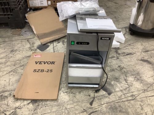 VEVOR Commercial Stainless Steel Flake Ice Machine, 55LBS/24H - For Parts or Repair  - Lot 599