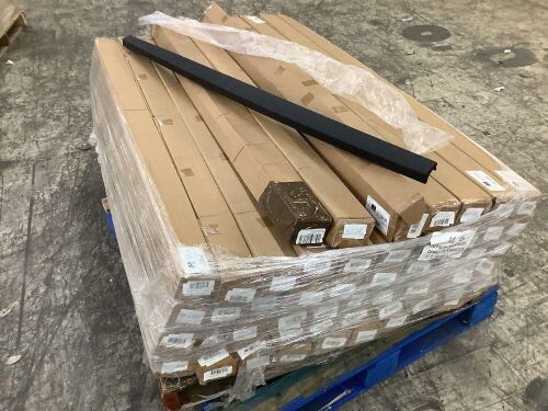Lot of (56) Tailgate Molding Pieces, Unknown Fit  - Lot 611
