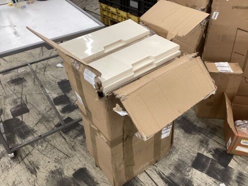 Lot of (2) Plastic Strorage Chest - One Drawer Broken - Lot 704