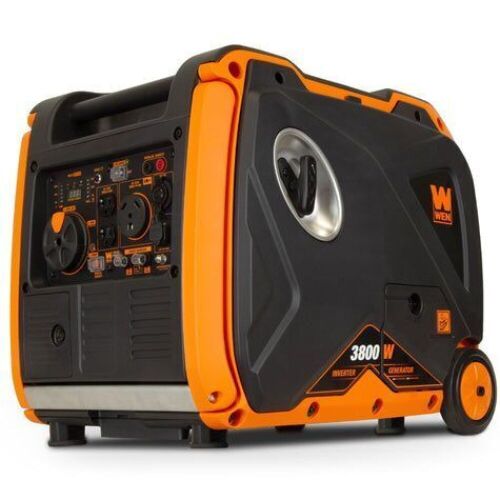 WEN 56380i Super Quiet 3800-Watt RV-Ready Portable Inverter Generator with Fuel Shut-Off and Electric Start - Lot 38