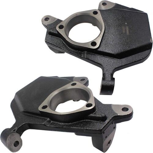 KMT 2" Drop Lowering Spindles Set Compatible with 1999-2006 Chevy Silverado 1500, GMC Sierra 1500. 2000-2006 Tahoe, Suburban, Avalanche, Suburban, Yukon/Yukon XL - 2WD / 4WD / AWD  - Lot 537