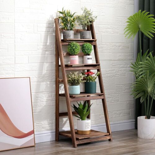 Babion 4-Tier Ladder Plant Shelf  - Lot 551