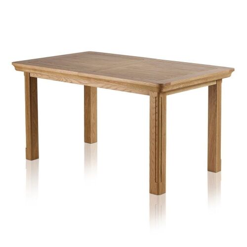 Canterbury Natural Solid Oak 5' x 3' Extending Dining Table  - Lot 42
