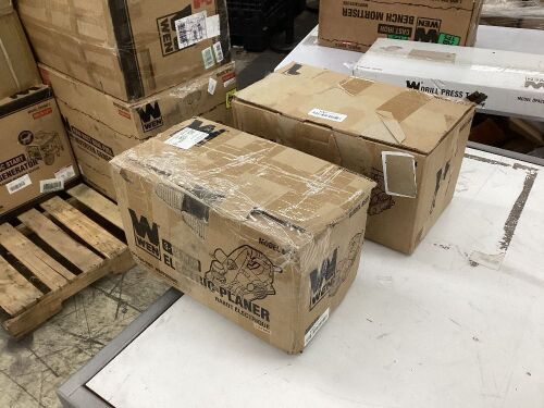 Lot of (2) WEN Electric Hand Planers - Uninspected, Open Box  - Lot 544