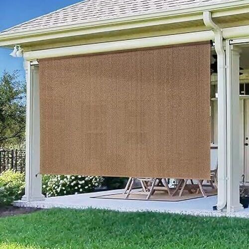 Artpuch Outdoor Roller Shade 6' x 8' Walnut - Lot 499