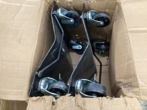 WEN 73017T 3000-Pound Capacity Vehicle Dollies with Brakes, Two Pack - Lot 474
