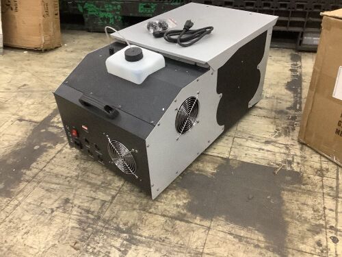Low Lying Dry Ice Smoke Fog Machine - One Broken Wheel - Lot 272