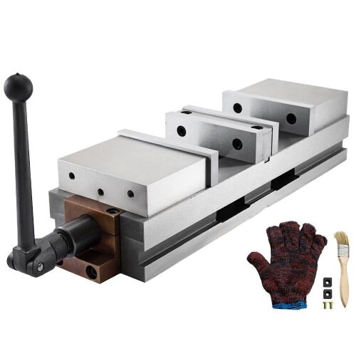 VEVOR 6 inch CNC Double Vise Milling Drilling Machine 11.10 inch Max Jaw Opening - Lot 56
