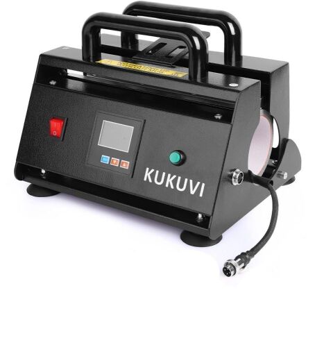 Kukuvi 110V Tumbler Heat Press Machine  - Lot 447