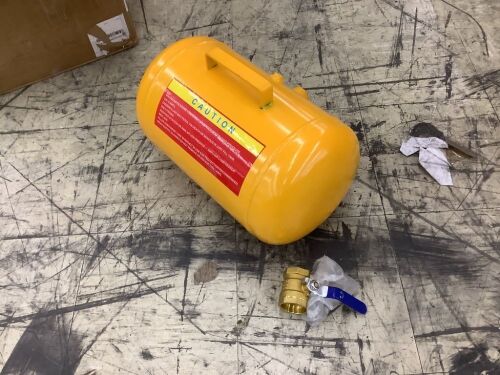 Tank & Valve for 5 Gallon Air Tire Bead Seater  - Lot 283