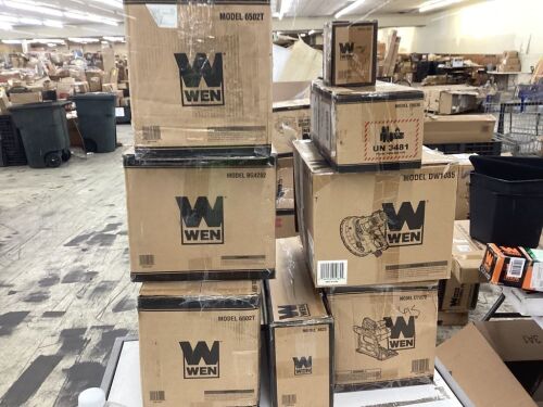 Lot of WEN Tools - Open Box, Uninspected - Lot 482