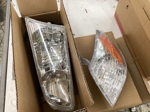 Set of Headlights and Tail Lights, Unknown Fit  - Lot 429