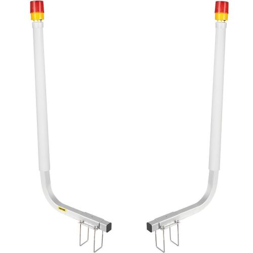 VEVOR Boat Trailer Guide-on with LED-Lighted PVC Tube Covers, 40", 2PCS  - Lot 326