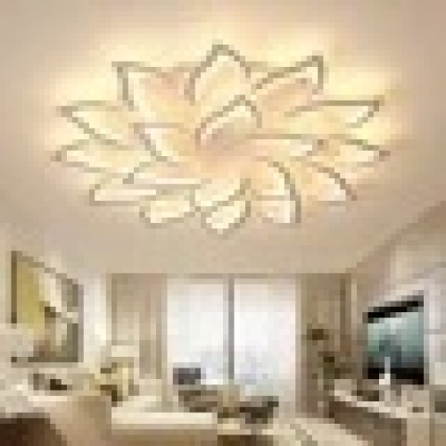 iralan remote control sunflower ceiling light set of 2  - Lot 707