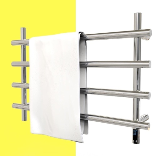 senplus Heated Towel Rack, Towel Warmer with Timer, Wall Mounted hot Towel Warmer for Bathroom, Hardwired or Plug-in Models  - Lot 159