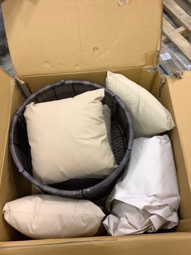 jaipur living table and pillows - Lot 82
