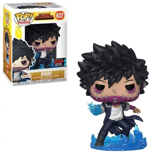 My Hero Academia Dabi NYCC (Official Sticker) Exclusive Funko Pop! #637 - Lot 202