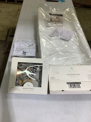 Changing Pad and Nursery Mobile  - Lot 742