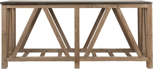 Blue Stone Console Table ( Table Base Only)  - Lot 760