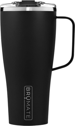 BrüMate Toddy XL - 32oz 100% Leak Proof Insulated Coffee Mug with Handle & Lid - Stainless Steel Coffee Travel Mug - Double Walled Coffee Cup (Matte Black) - Lot 328