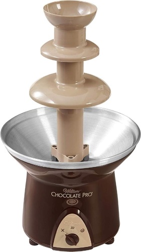 Wilton Chocolate Pro Chocolate Fountain and Fondue Fountain - Designed to Keep Chocolate Melted for Easy Treat Dipping, 3-Tier, 16-Inches Tall, 4-lb Capacity - Lot 139