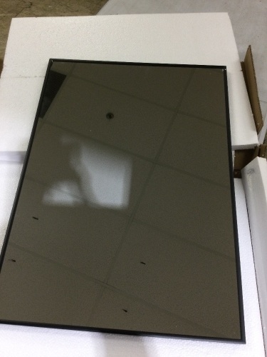 xramfy 20X28 in black wall mirror - Lot 107