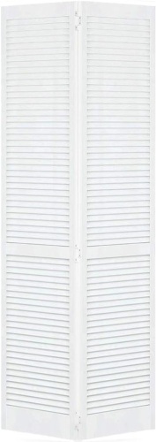 Closet Door, Bi-fold, Kimberly Bay® Traditional Louver-Louver White (80x32) - Lot 284