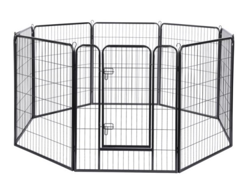 Tooca 8 Panel 40" Height Dog Pen, Appears New, Sold as is - Lot 17