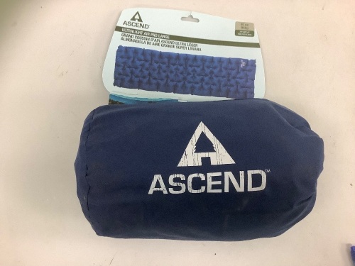 Ascend Ultralight Air Pad, Large, E-Comm Return - Lot 281G