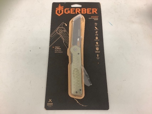 Gerber Ayako Clip Folding Knife, E-Commerce Return, SOLD AS IS  - Lot 325