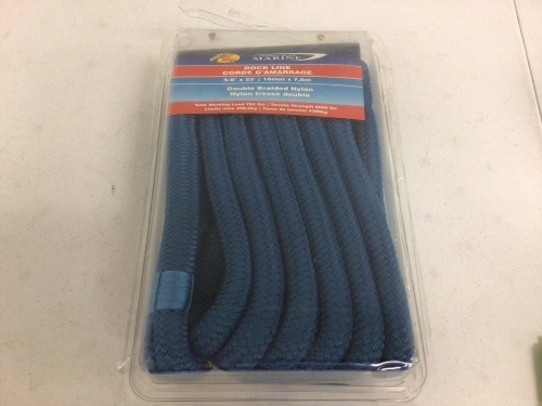 Dock Line, Appears New, Sold as is - Lot 566G