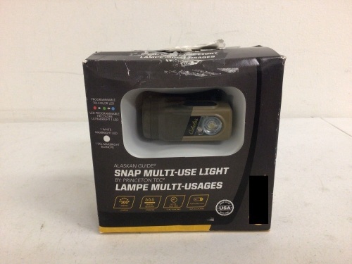Snap Multi-Use Light, E-Commerce Return, Untested, Sold as is - Lot 657G