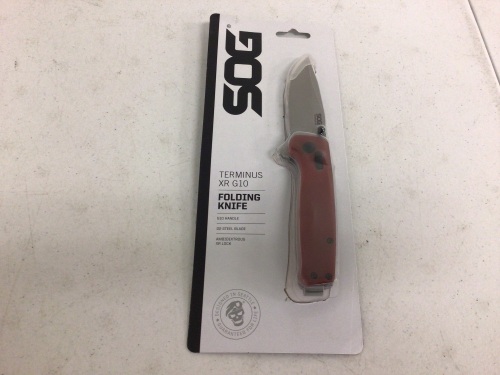 SOG Folding Knife, E-Commerce Return, Sold as is - Lot 141