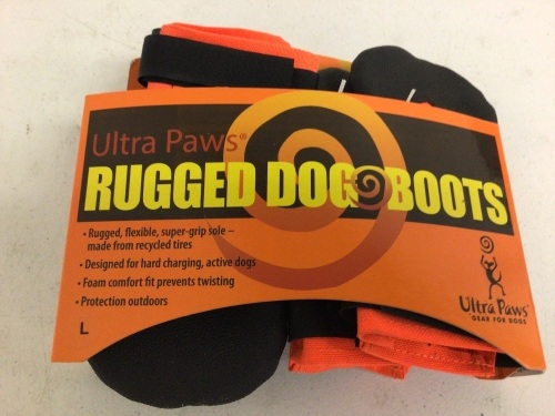 Rugged Dog Boots, L, E-Commerce Return, Sold as is - Lot 137