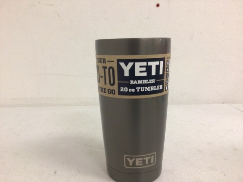 Yeti 20oz. Tumbler, New w/ Missing Lid, Sold as is - Lot 195