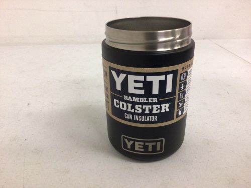 Yeti Rambler Colster, New w/ Missing Lid, Sold as is - Lot 196