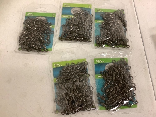 Lot of (5) Barrel Swivels, E-Commerce Return, Sold as is - Lot 668