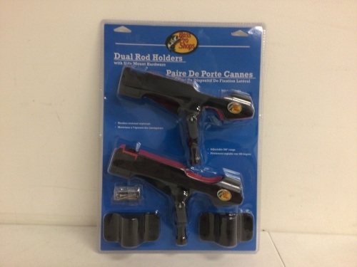 Dual Rod Holders, Appears New, Sold as is - Lot 258