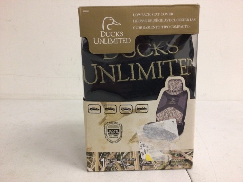Ducks Unlimited Lowback Seat Cover, E-Commerce Return, Sold as is - Lot 287