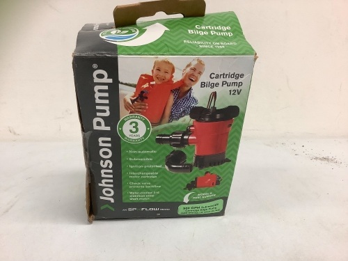 Johnson Pump, 12V, E-Comm Return - Lot 155G