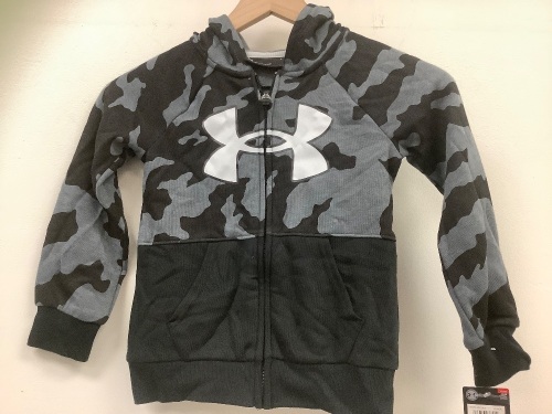 Under Armour Kids Zip Hoodie, Size 5, Appears New - Lot 165G